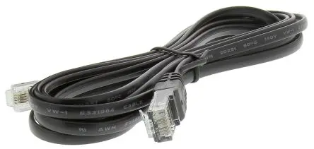 Produktfoto 1 von Decelect SPE Cat.5 Ethernet-Kabel, 3 m, Schwarz F/UTP, Polyvinylchlorid
