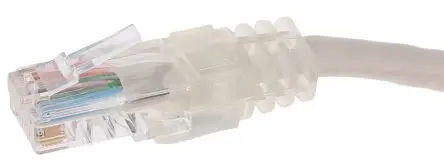 Produktfoto 1 von Decelect SPE Cat.5 Ethernet-Kabel, 3 m, Grau Ungeschirmt Ungeschirmt, Polyvinylchlorid