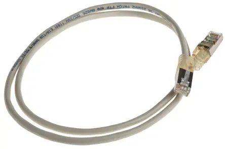 Produktfoto 1 von Decelect SPE Cat.5 Ethernet-Kabel, 1 m, Grau Abgeschirmt, Polyvinylchlorid