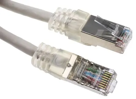 Produktfoto 1 von Decelect SPE Cat.5 Ethernet-Kabel, 2 m, Grau Abgeschirmt, Polyvinylchlorid
