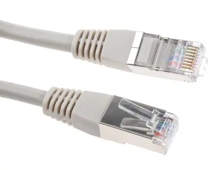 Produktfoto 1 von Decelect SPE Cat.5 Ethernet-Kabel, 3 m, Grau Abgeschirmt, Polyvinylchlorid