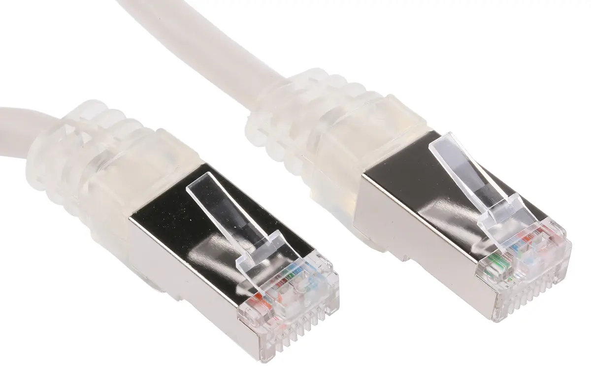 Produktfoto 1 von Decelect SPE Cat.5 Ethernet-Kabel, 5 m, Grau Abgeschirmt, Polyvinylchlorid