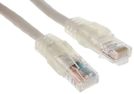 Produktfoto 1 von Decelect SPE Cat.5 Ethernet-Kabel, 5 m, Grau Ungeschirmt Ungeschirmt, Polyvinylchlorid