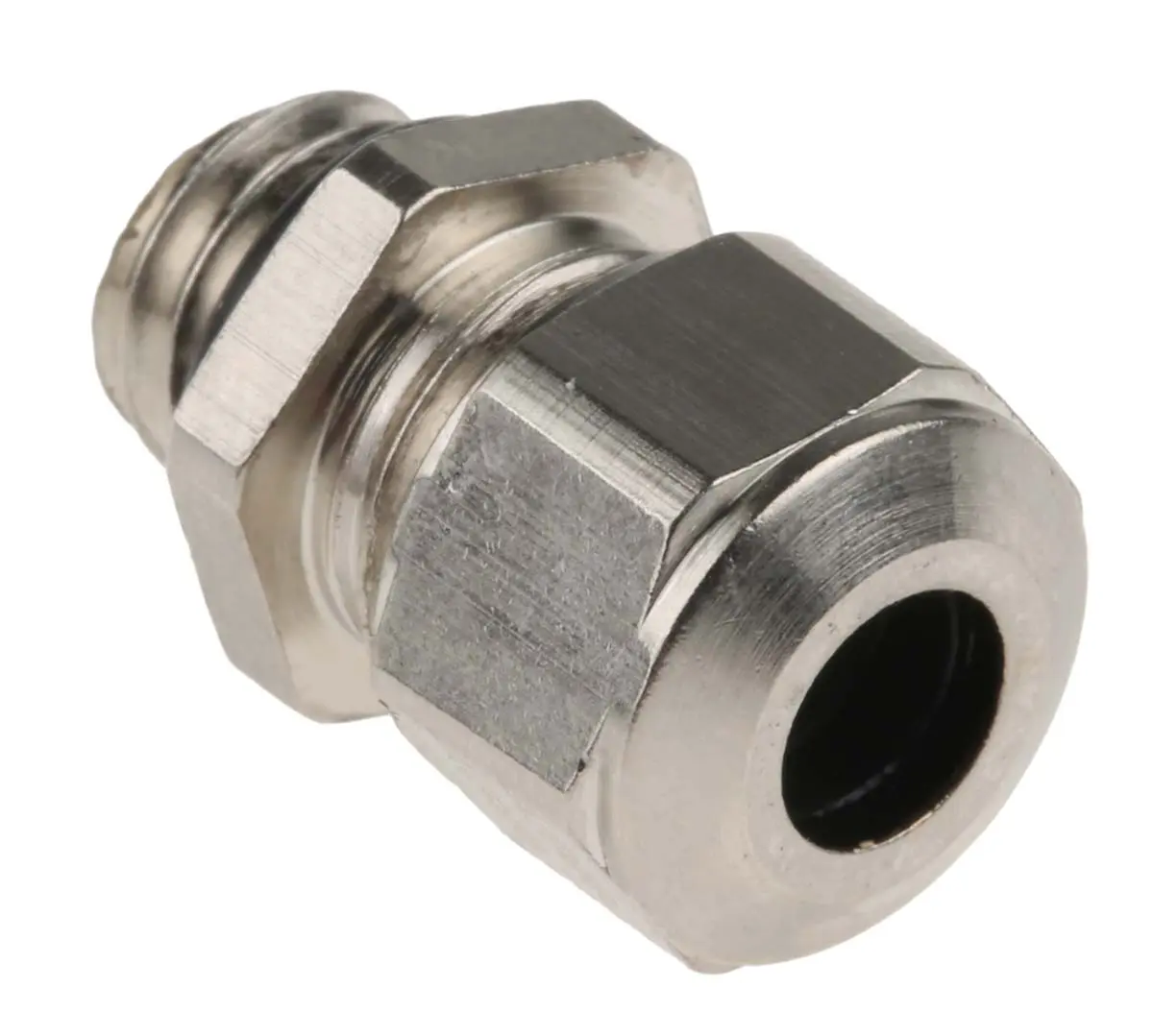 Produktfoto 1 von SES Sterling A1 Kabelverschraubung, M8 Messing vernickelt Metallisch 3.5 mm/ 5 mm, IP68, IP69K