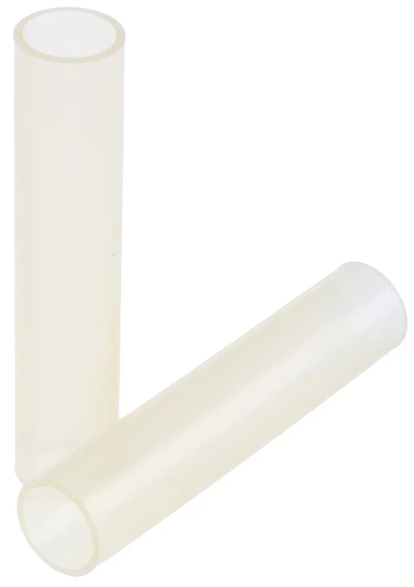 Produktfoto 1 von TE Connectivity DSPL Wärmeschrumpfschlauch, Polyolefin Klar, Ø 7.4 mm Schrumpfrate 4:1, Länge 50mm
