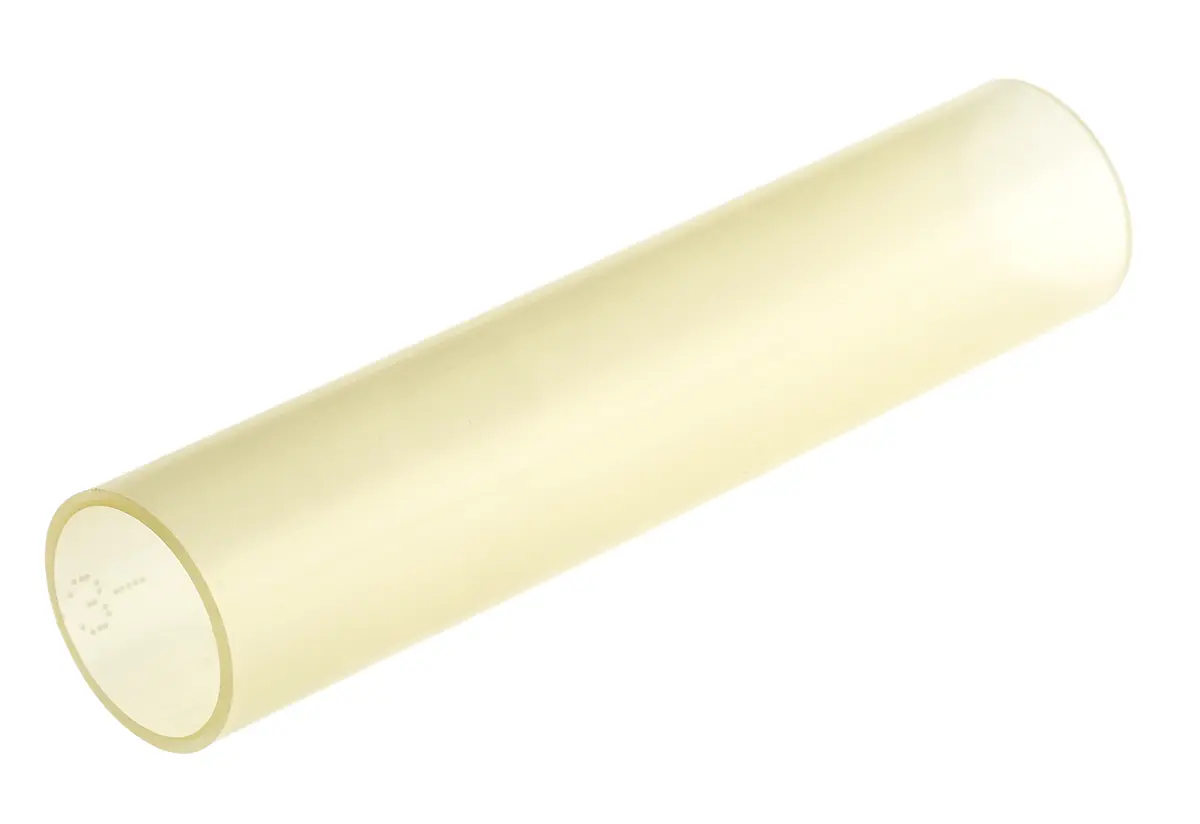 TE Connectivity DSPL Wärmeschrumpfschlauch, Polyolefin Klar, Ø 10.8 mm Schrumpfrate 4:1, Länge 65mm