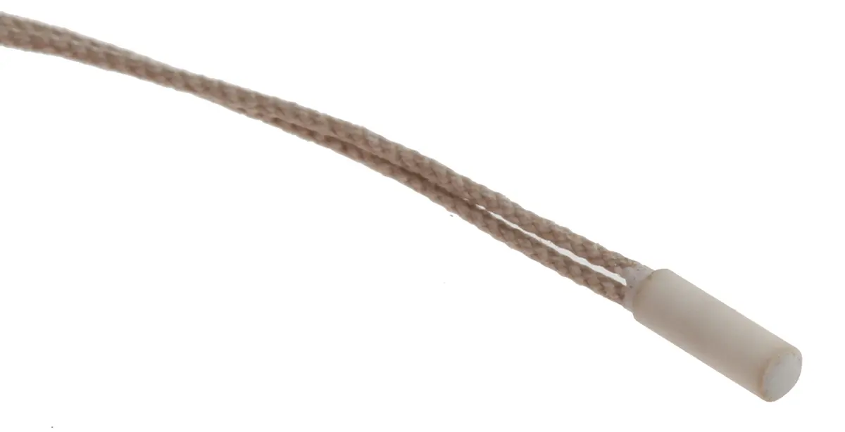 Produktfoto 1 von Honeywell PT100 Sensorelement Widerstandsthermometer Aluoxid Ø 2.18mm x 6.35mm, -75°C → +540°C, 305mm Leitung