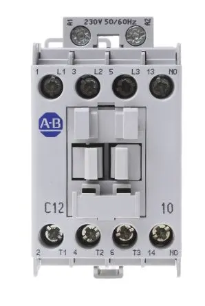 Produktfoto 1 von Allen Bradley 100C Schütz 230V ac-Spule, 3-polig, 690V ac / 12 A 230V ac 5.5 kW 3 Schließer Motorsteuerung, Umkehrend