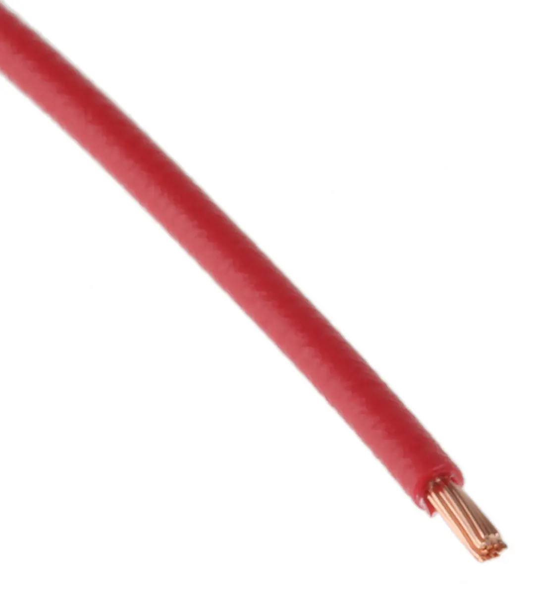 Produktfoto 1 von TE Connectivity Automotive Kabel 0.5 mm² 100m Rot Ø 1.5mm 19/0,19 mm Litzen