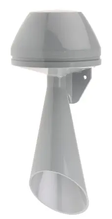 Werma 570 Signalhorn Wand 230V IP55 108 dB @ 1m 1-Ton DC
