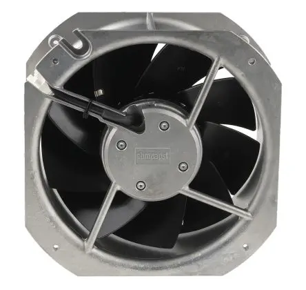 Produktfoto 1 von ebm-papst W1G200 Axiallüfter, Kugel, 24V dc / 55 W 2.29 A, 2950 U/min, 1095 m³/h IP42 225 mm 225mm 80 mm