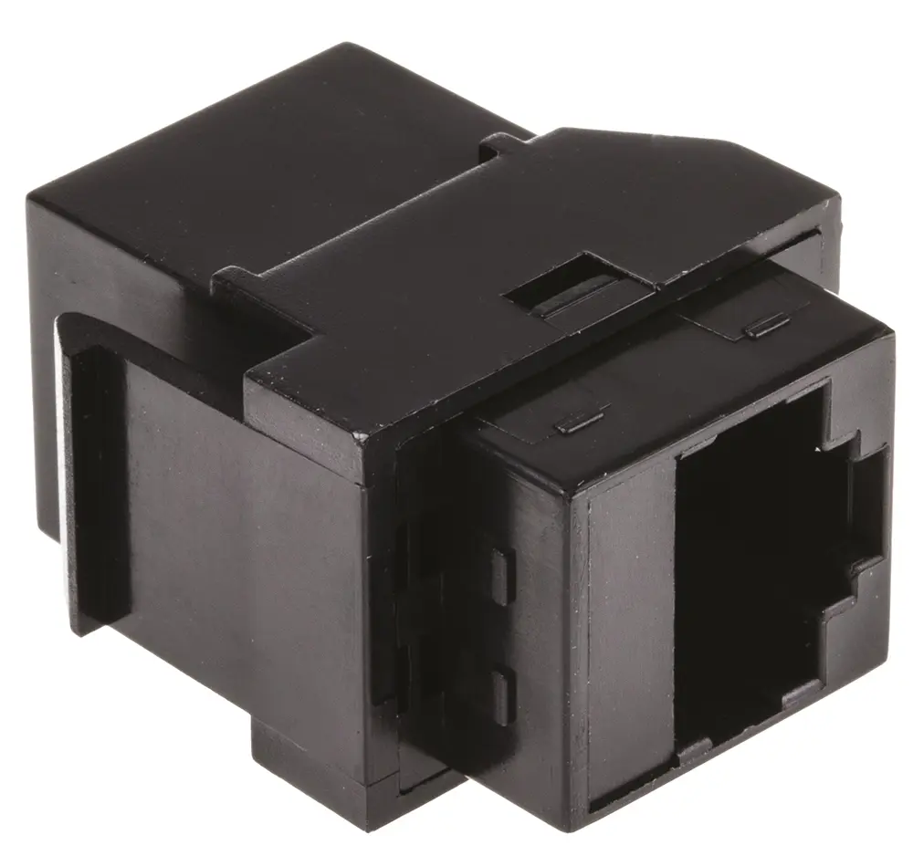 Produktfoto 1 von RS PRO RJ-Kupplung, RJ45-Stecker, Cat5e, Typ UTP, L 19.6 mm, Typ Kupplung