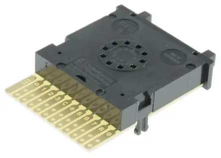 Hartmann Panel Kodierschalter BCD, 10-Positionen / 0 bis 9 100 mΩ, Durchsteckmontage