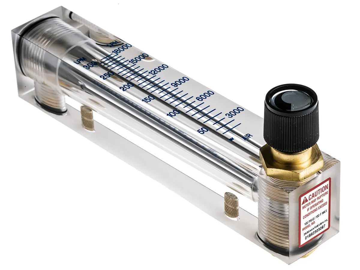 Produktfoto 1 von Key Instruments FR4500 Gas Durchflussmesser 30 l/min → 280 l/min Typ Variabler Bereich