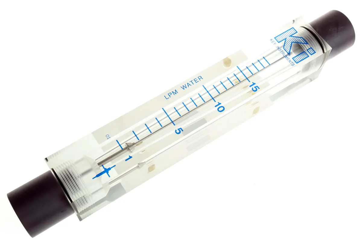 Produktfoto 1 von Key Instruments FR5000 Flüssigkeit Durchflussmesser 1 l/min → 19 l/min Typ Variabler Bereich