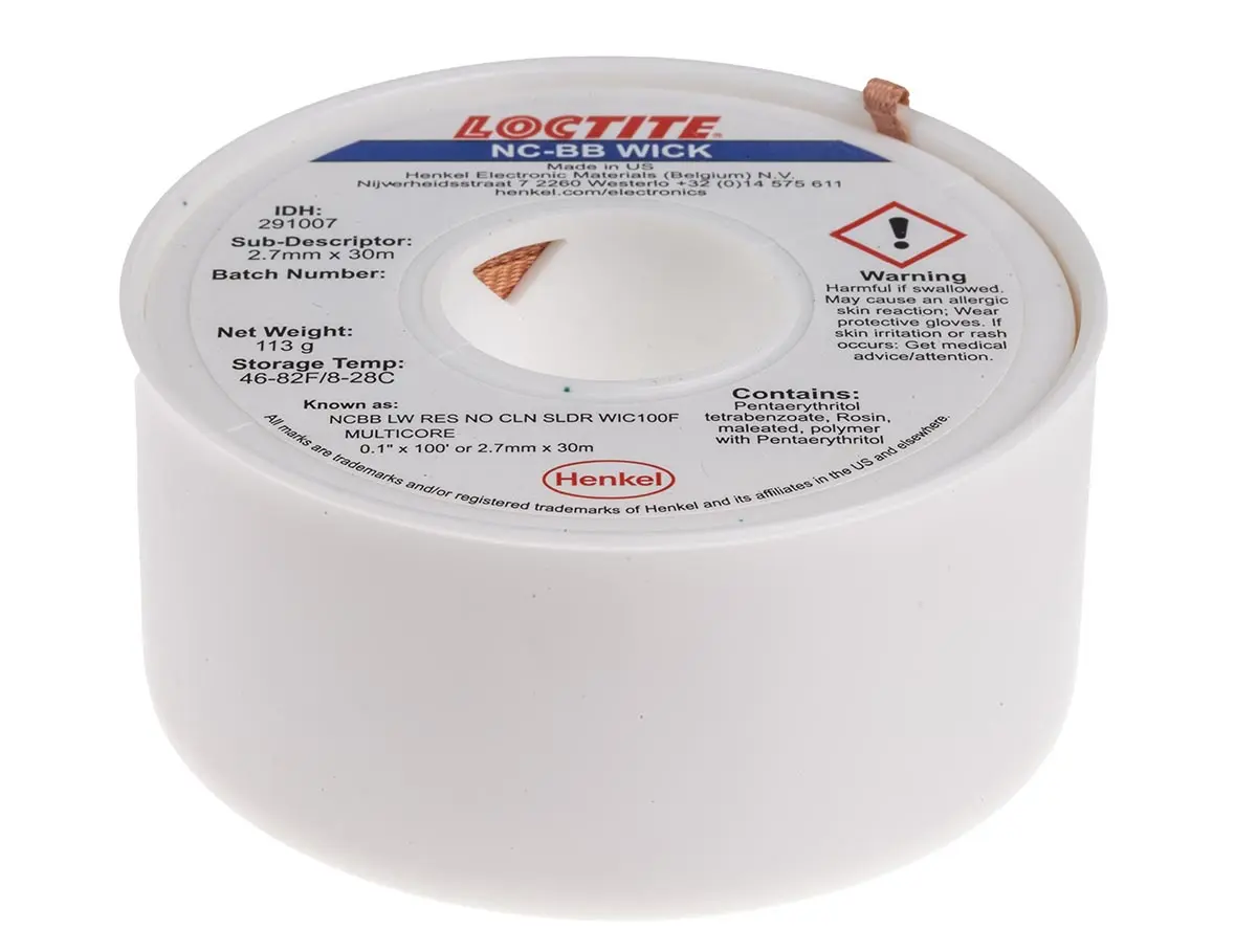 Produktfoto 1 von Multicore Entlötlitze No Clean, 2.7 mm x 30 m
