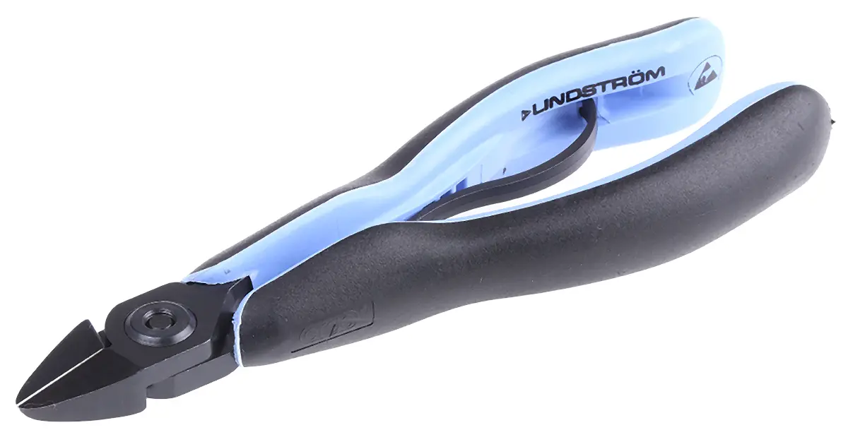 Produktfoto 1 von Lindstrom ESD-Sicherheit Glatt 147 mm / Backen 10mm, Schneidleistung 2 mm