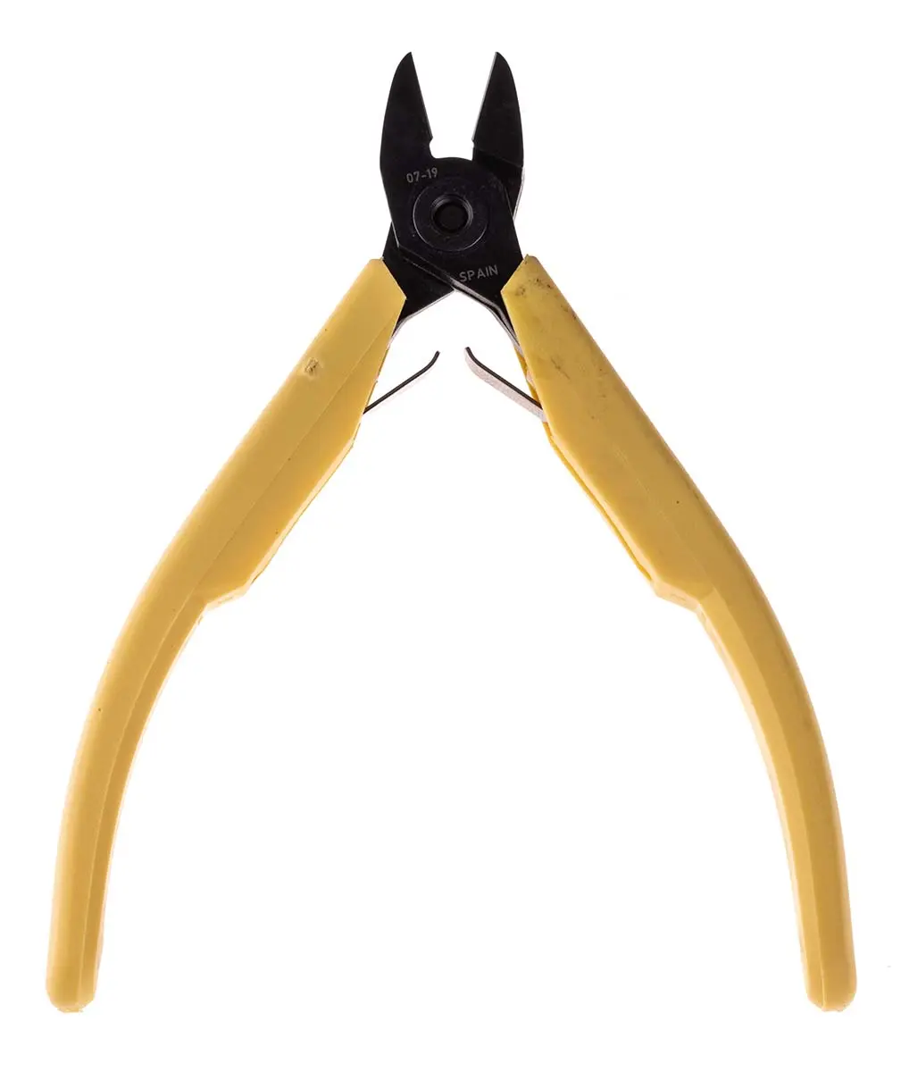 Produktfoto 1 von Lindstrom ESD-Sicherheit Glatt Diagonale Schneidvorrichtung mit ovalem Kopf 112 mm / Backen 10mm, Schneidleistung 1.6 mm