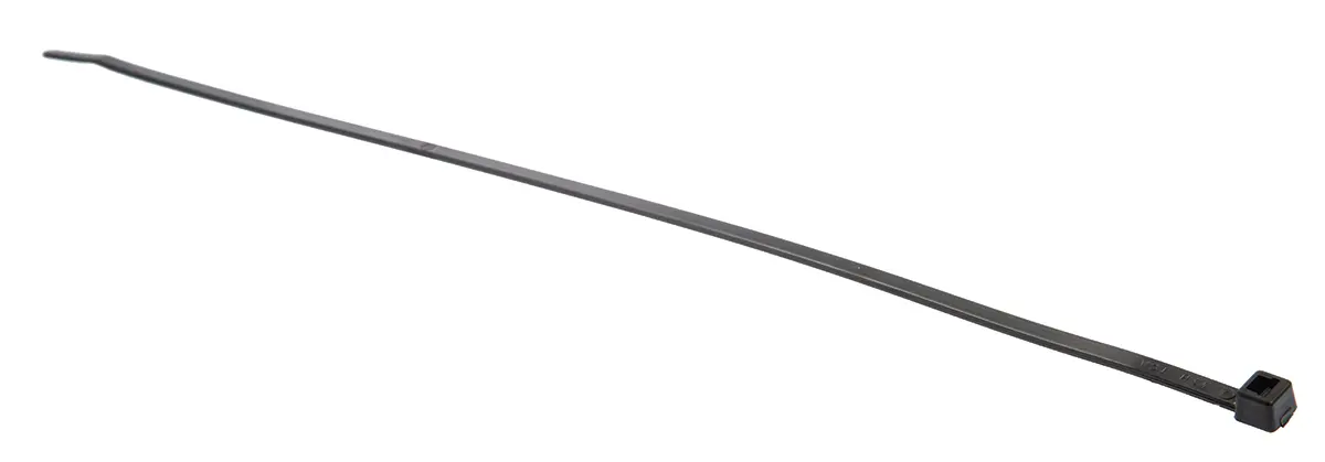 Produktfoto 1 von HellermannTyton T50I W Nylon 6.6 Kabelbinder Innen gezackt Schwarz 4.7 mm x 300 mm