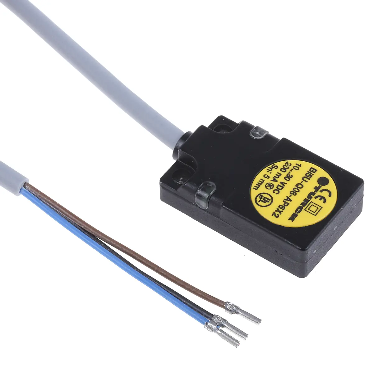 Produktfoto 1 von Turck Näherungssensor Induktiv, Kubisch 5 mm PNP 10 → 30 V dc / 200 mA NO, IP67