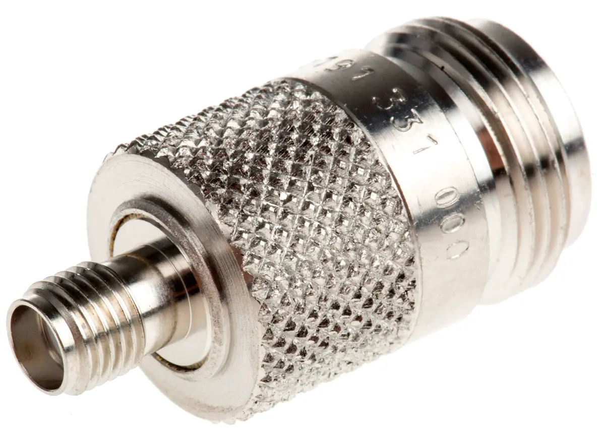 Produktfoto 1 von Radiall HF Adapter, 50 Ω, Gerade, 11 GHz Buchse Buchse, Koaxial SMA
