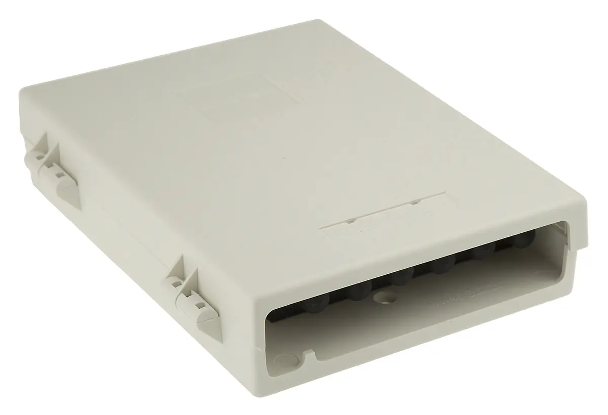 Produktfoto 1 von Molex Premise Networks LWL-Adapter, ST - ST, Multimodus, Grau