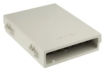 Produktfoto 1 von Molex CES LWL-Adapter, ST - ST, Multimodus, Grau