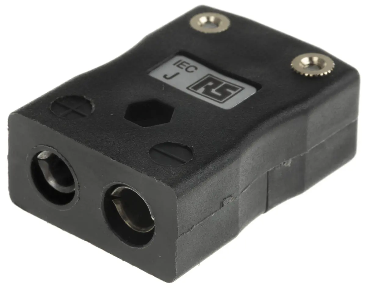 Produktfoto 1 von RS PRO Standardgröße Thermoelement-Steckverbinder Steckbuchse für Thermoelement Typ J