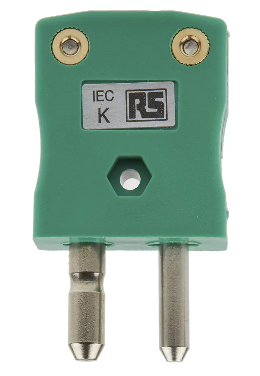 Produktfoto 1 von RS PRO Standardgröße Thermoelement-Steckverbinder Stecker für Thermoelement Typ K
