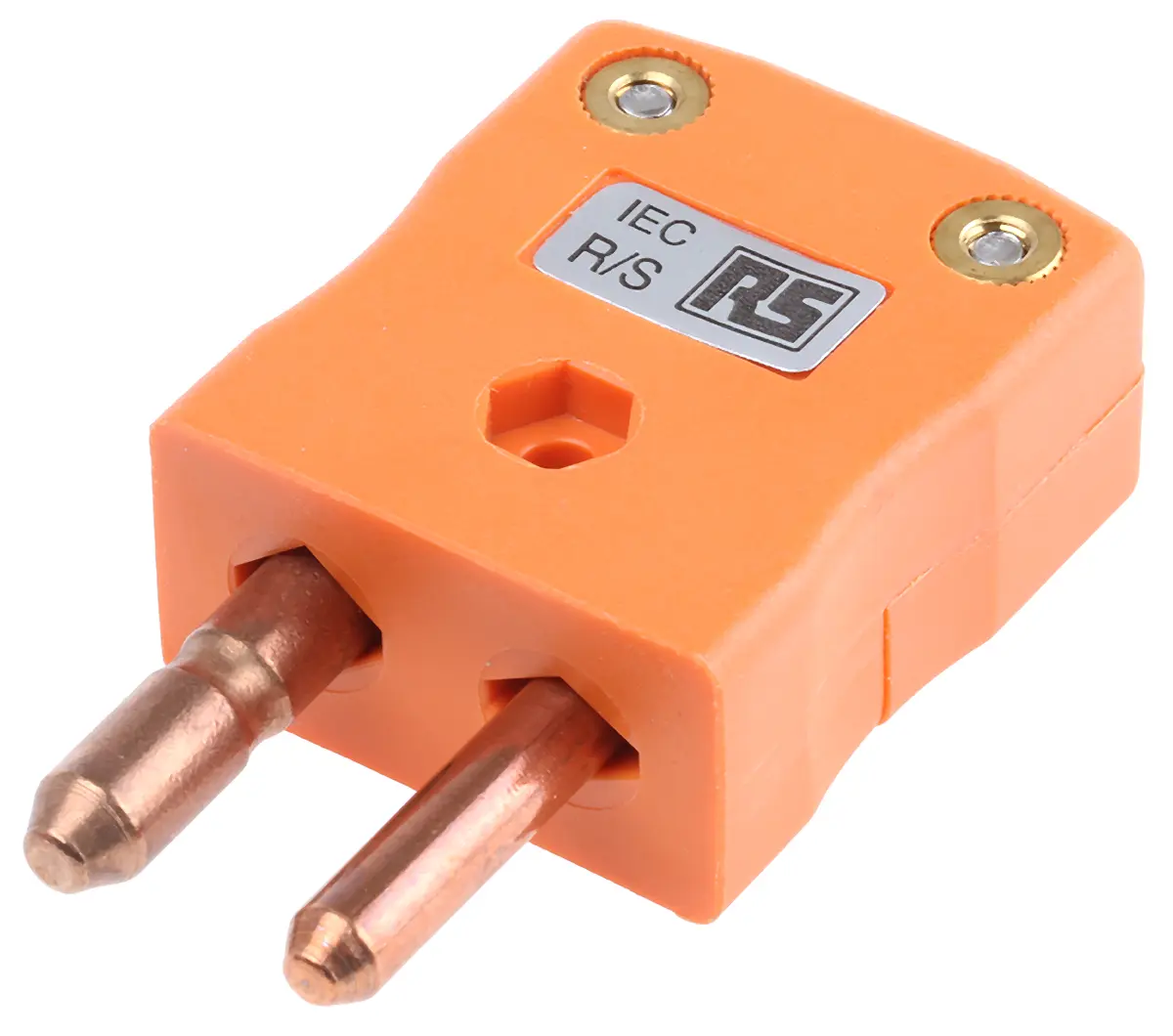 Produktfoto 1 von RS PRO Standardgröße Thermoelement-Steckverbinder Stecker für Thermoelement Typ R/S