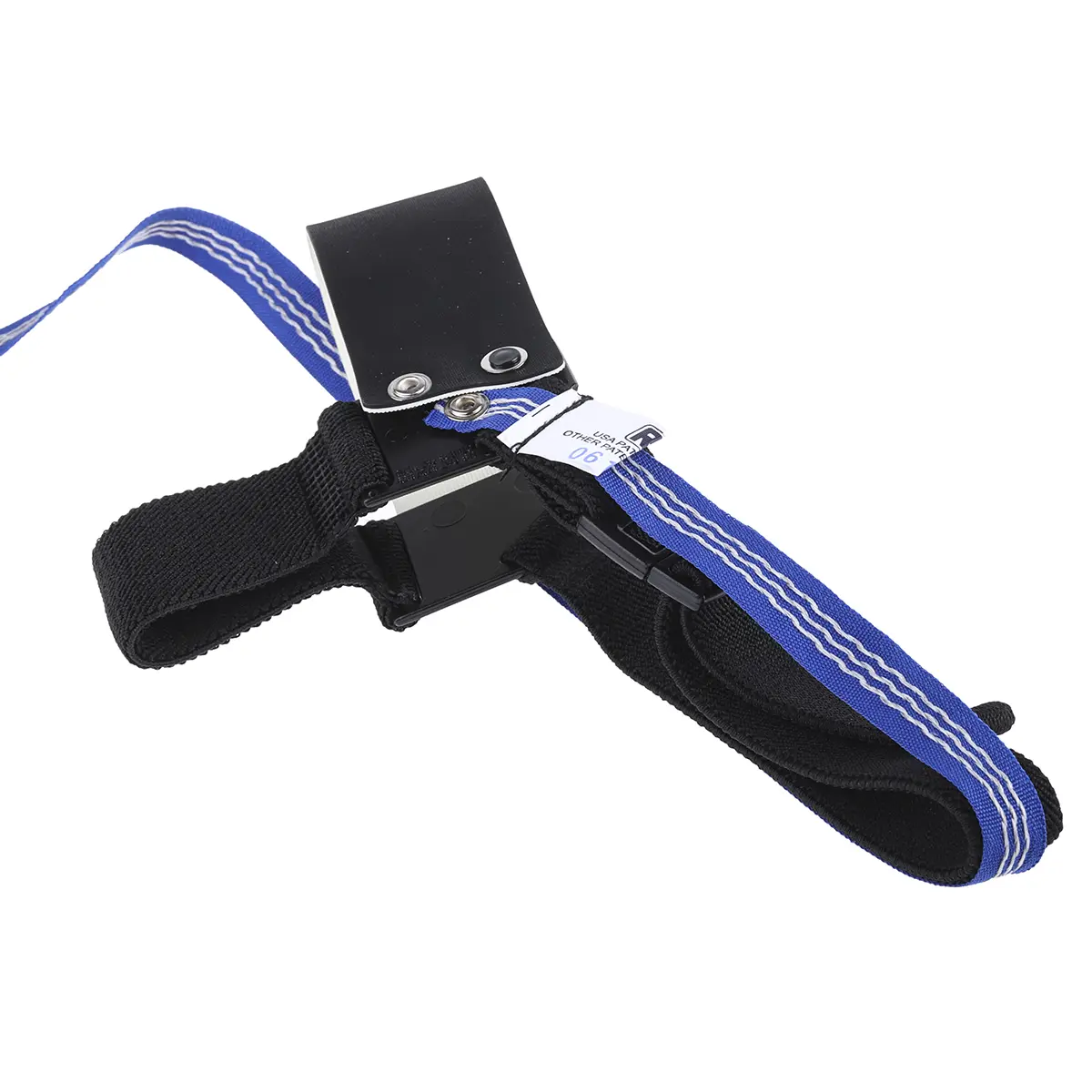 Produktfoto 1 von RS PRO Schwarz, Blau, Weiß EN 61340-5-1 konform Elastischer Klettverschluss