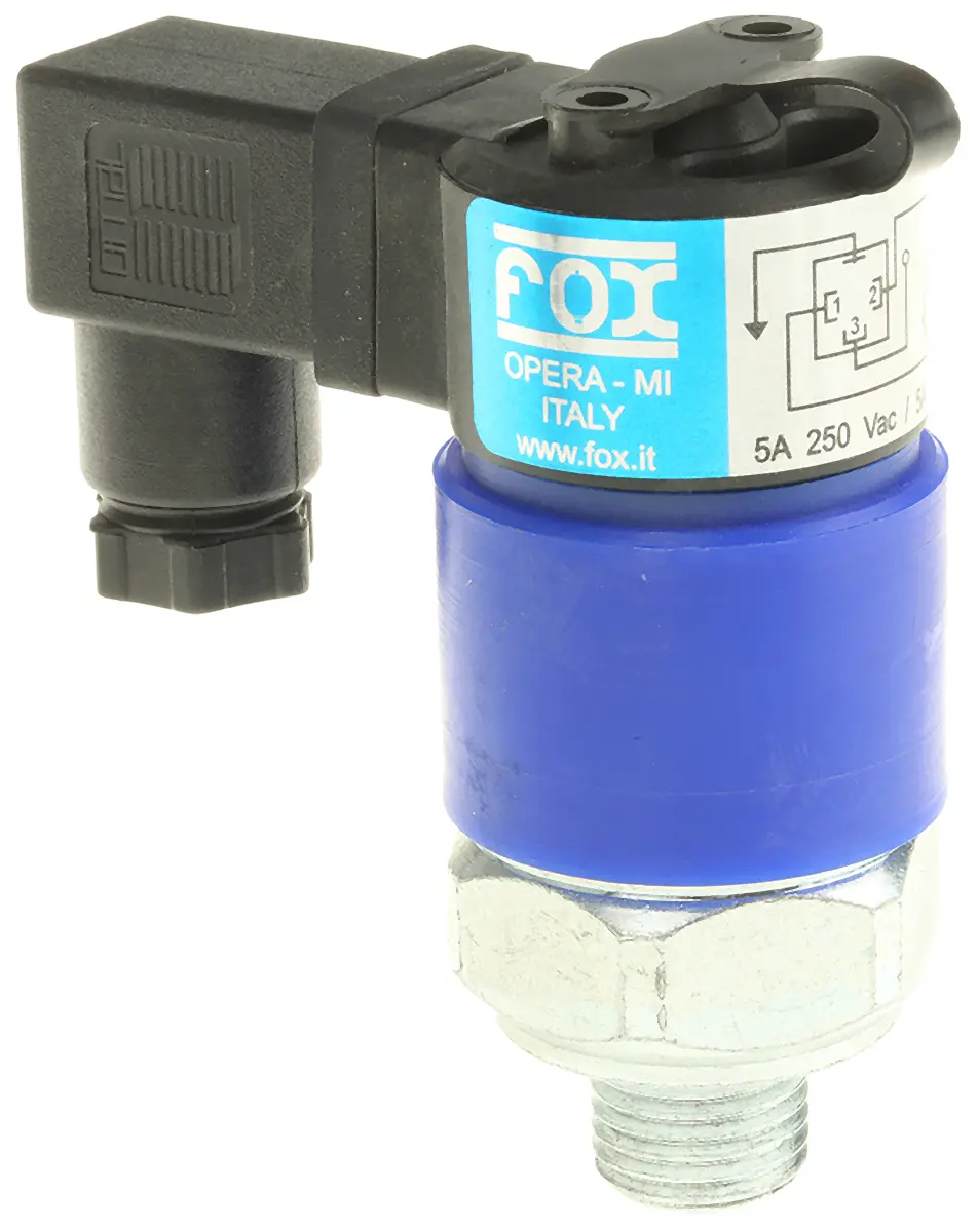 Produktfoto 1 von RS PRO Öffner K3 Überdruck Druckschalter, 250 V ac/dc, 10 bar → 100 bar