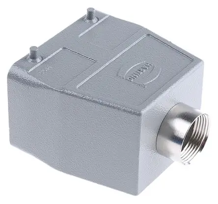 Produktfoto 1 von HARTING Han A Kappe für robusten Stromversorgungsstecker 2 Hebel 2 32A Steckverbinderkappe, IP65