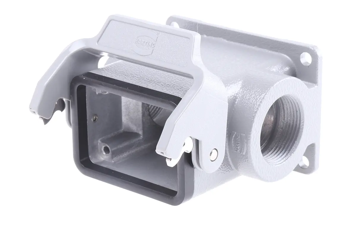 Produktfoto 1 von HARTING Han B Kappe für robusten Stromversorgungsstecker 1 Hebel 1, Oberfläche 6B Steckverbinderkappe, IP65