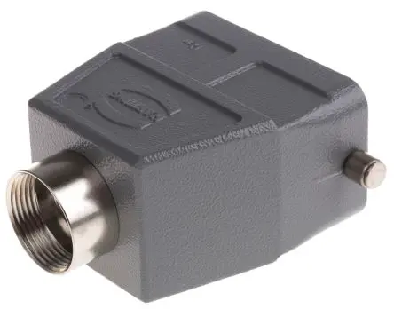 Produktfoto 1 von HARTING Han B Kappe für robusten Stromversorgungsstecker 1 Hebel 1, Anschlusshaube 10B Steckverbinderkappe, IP65