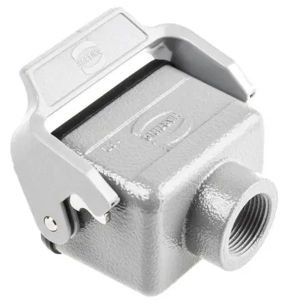 Produktfoto 1 von HARTING Han B Kappe für robusten Stromversorgungsstecker 1 Hebel 1, Kabel 6B Steckverbinderkappe, IP65
