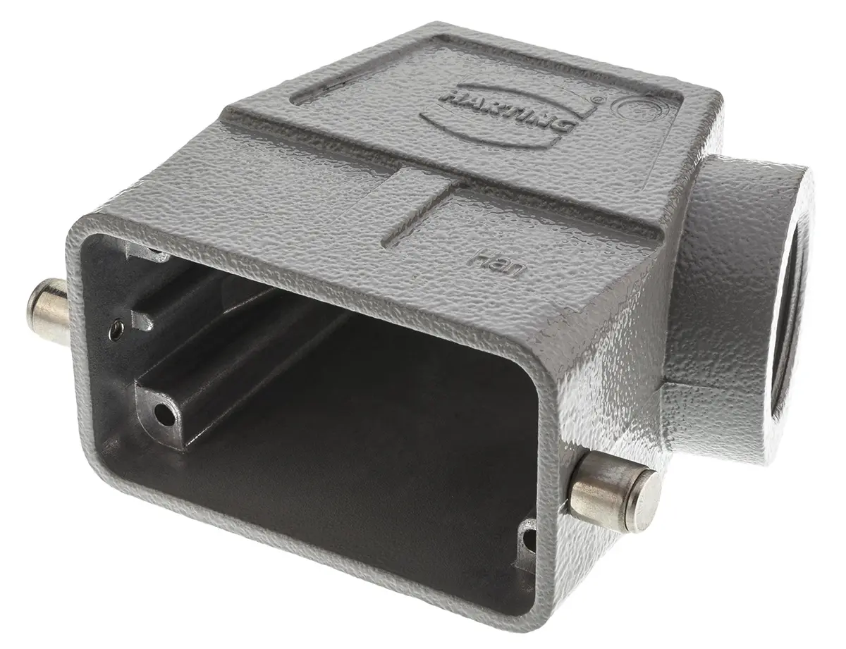 Produktfoto 1 von HARTING Han B Kappe für robusten Stromversorgungsstecker Einhebel 1 10B Steckverbinderkappe, IP65