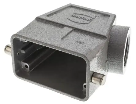 Produktfoto 1 von HARTING Han B Kappe für robusten Stromversorgungsstecker Einhebel 1 10B Steckverbinderkappe, IP65