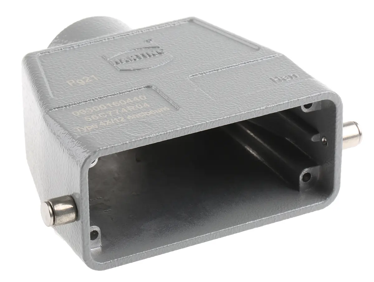 Produktfoto 1 von HARTING Han B Kappe für robusten Stromversorgungsstecker 1 Hebel 1 16B Steckverbinderkappe, IP40, IP65, IP66