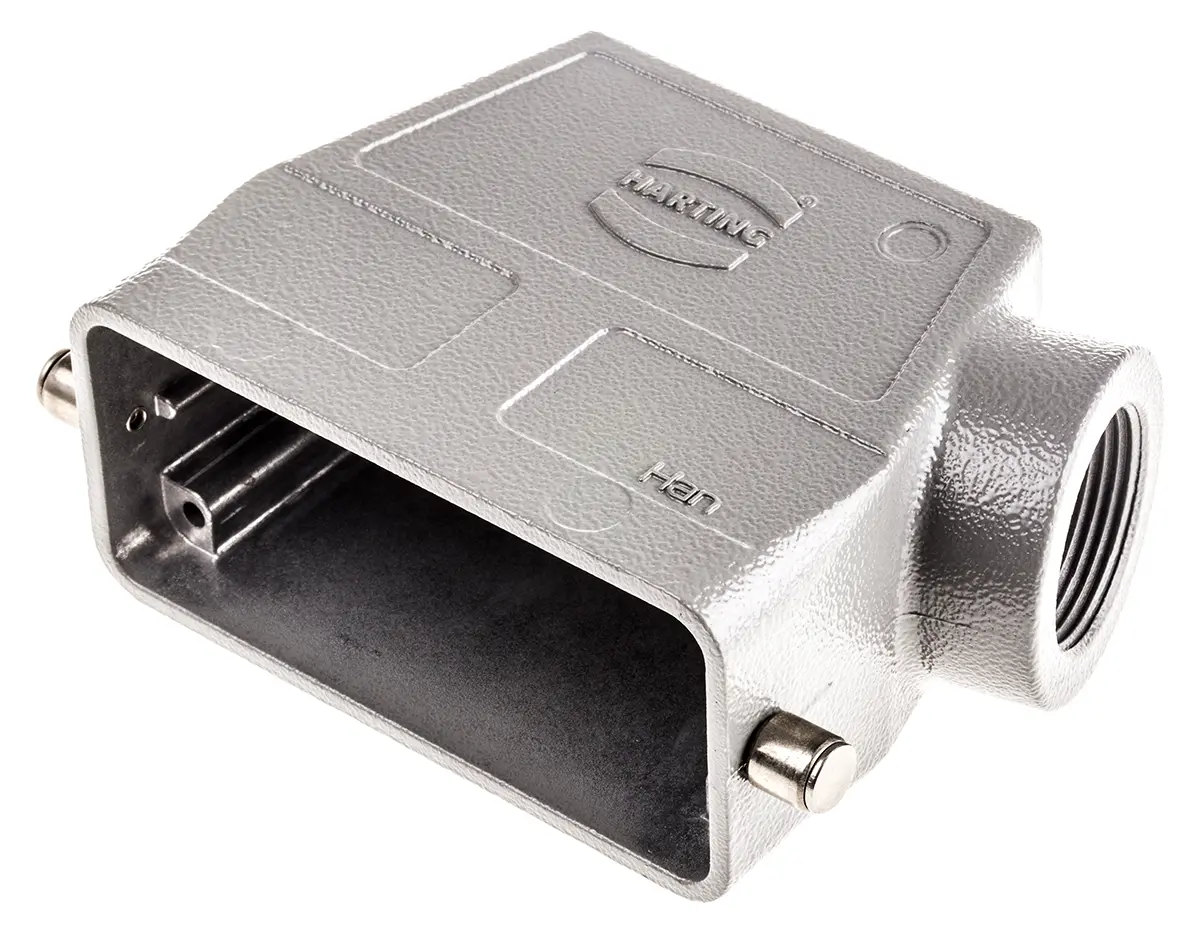 Produktfoto 1 von HARTING Han B Kappe für robusten Stromversorgungsstecker 1 Hebel 1 16B Steckverbinderkappe, IP65