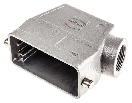 Produktfoto 1 von HARTING Han B Kappe für robusten Stromversorgungsstecker 1 Hebel 1 16B Steckverbinderkappe, IP65