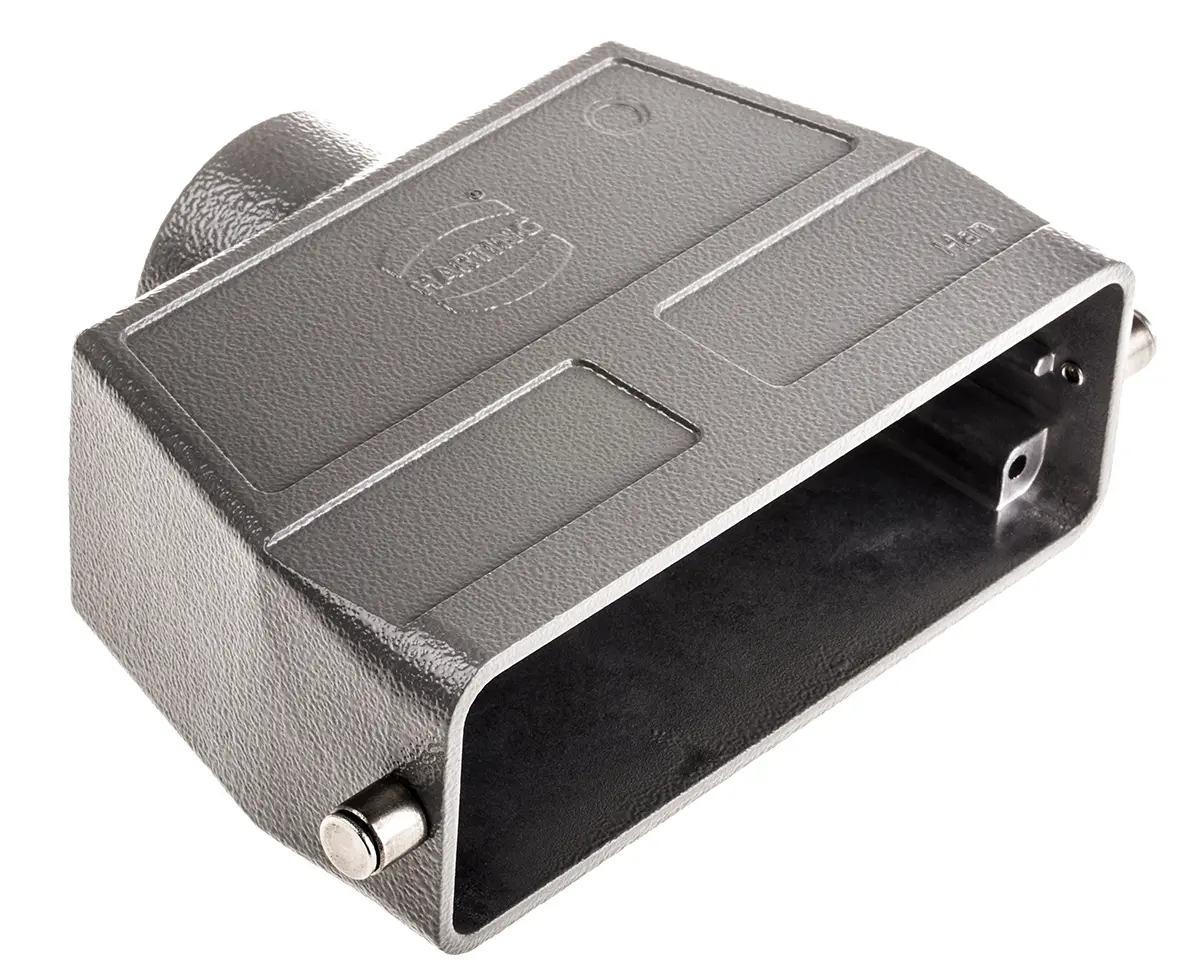 Produktfoto 1 von HARTING Han B Kappe für robusten Stromversorgungsstecker 1 Hebel 1 24B Steckverbinderkappe, IP65