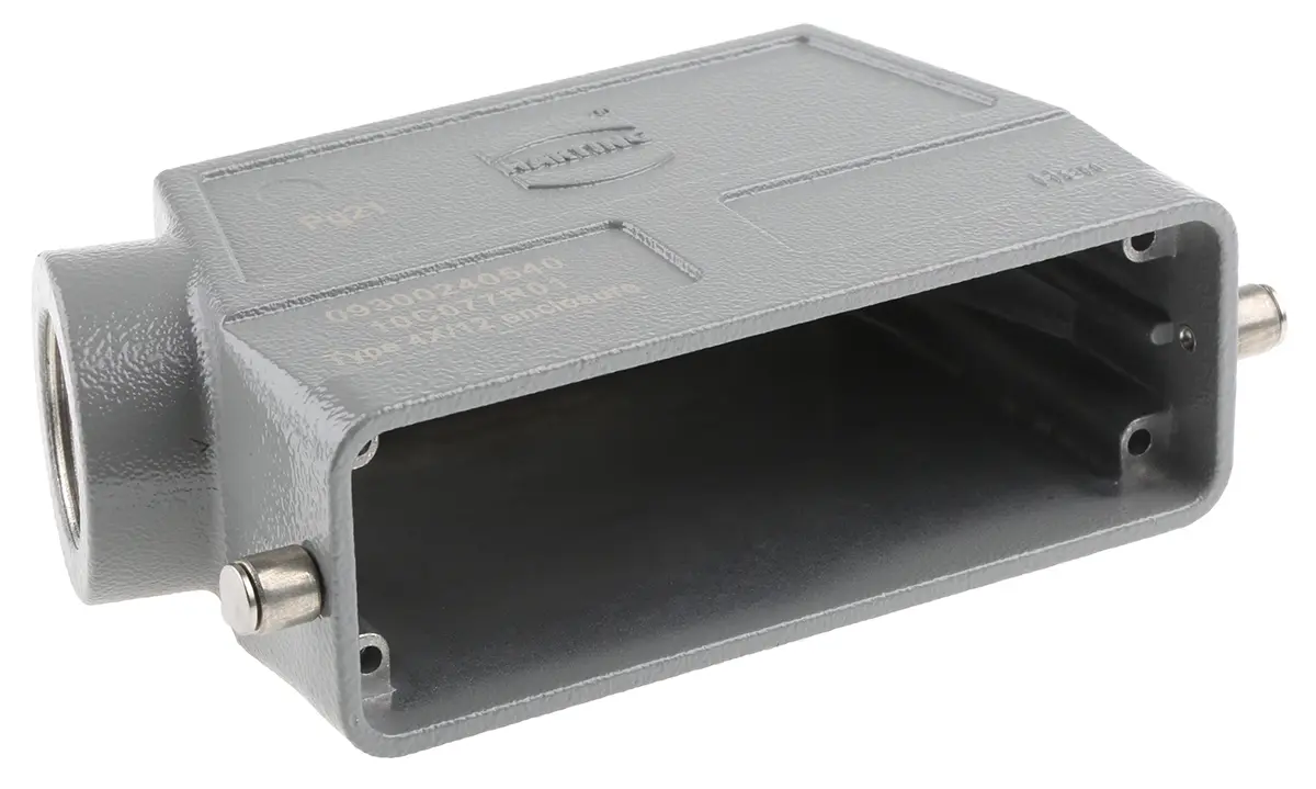 HARTING Han B Kappe für robusten Stromversorgungsstecker 1 Hebel 1 24B Steckverbinderkappe, IP65