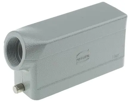 Produktfoto 1 von HARTING Han B Kappe für robusten Stromversorgungsstecker 1 Hebel 1, Anschlusshaube 24B Steckverbinderkappe, IP65, IP66,