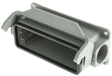 HARTING Han B Kappe für robusten Stromversorgungsstecker 1 Hebel 1, Oberfläche 24B Steckverbinderkappe, IP65