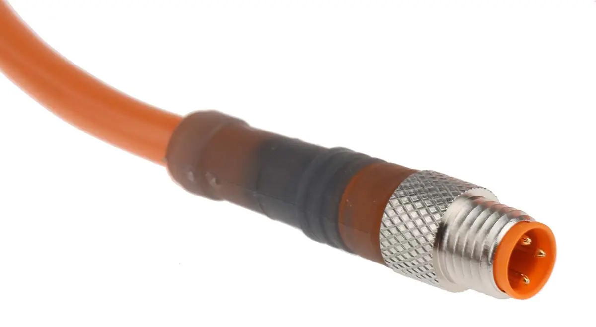 Produktfoto 1 von Lumberg RSMV, 3-polig Sensor-Betätigungselementkabel, Gerade Stecker / Nicht abgeschlossen, Länge 2 m