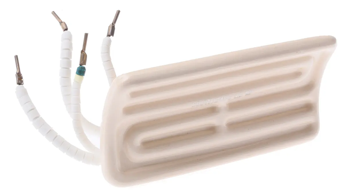 Produktfoto 1 von RS PRO Keramik-Heizelement 500 W / 230 V ac, 60mm x 31mm, Länge 122mm
