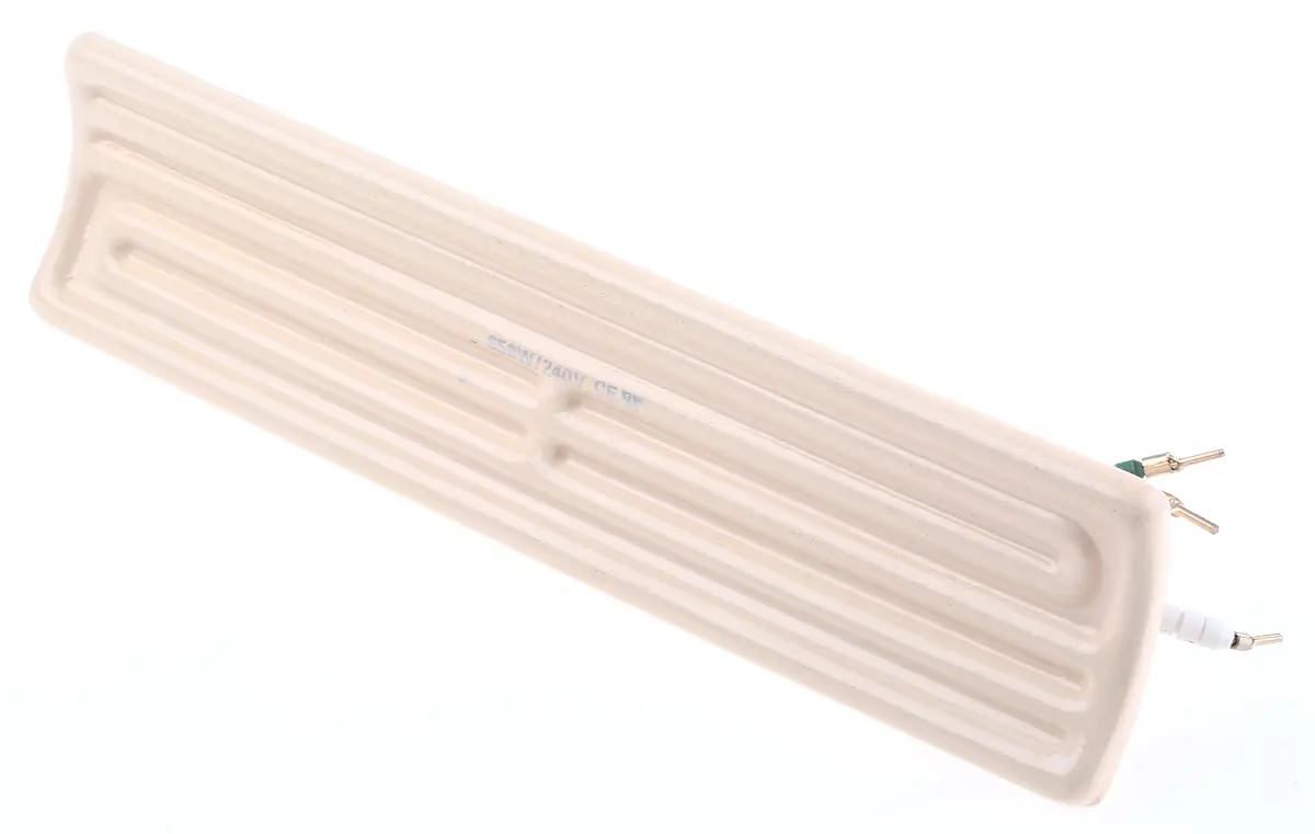 Produktfoto 1 von RS PRO Keramik-Heizelement 650 W / 230 V ac, 60mm x 31mm, Länge 245mm