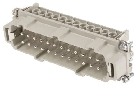 Produktfoto 1 von EPIC H-BE Industrie-Steckverbinder Kontakteinsatz Stecker, 24-polig 16A, Kabel, Steckverbindereinsatz