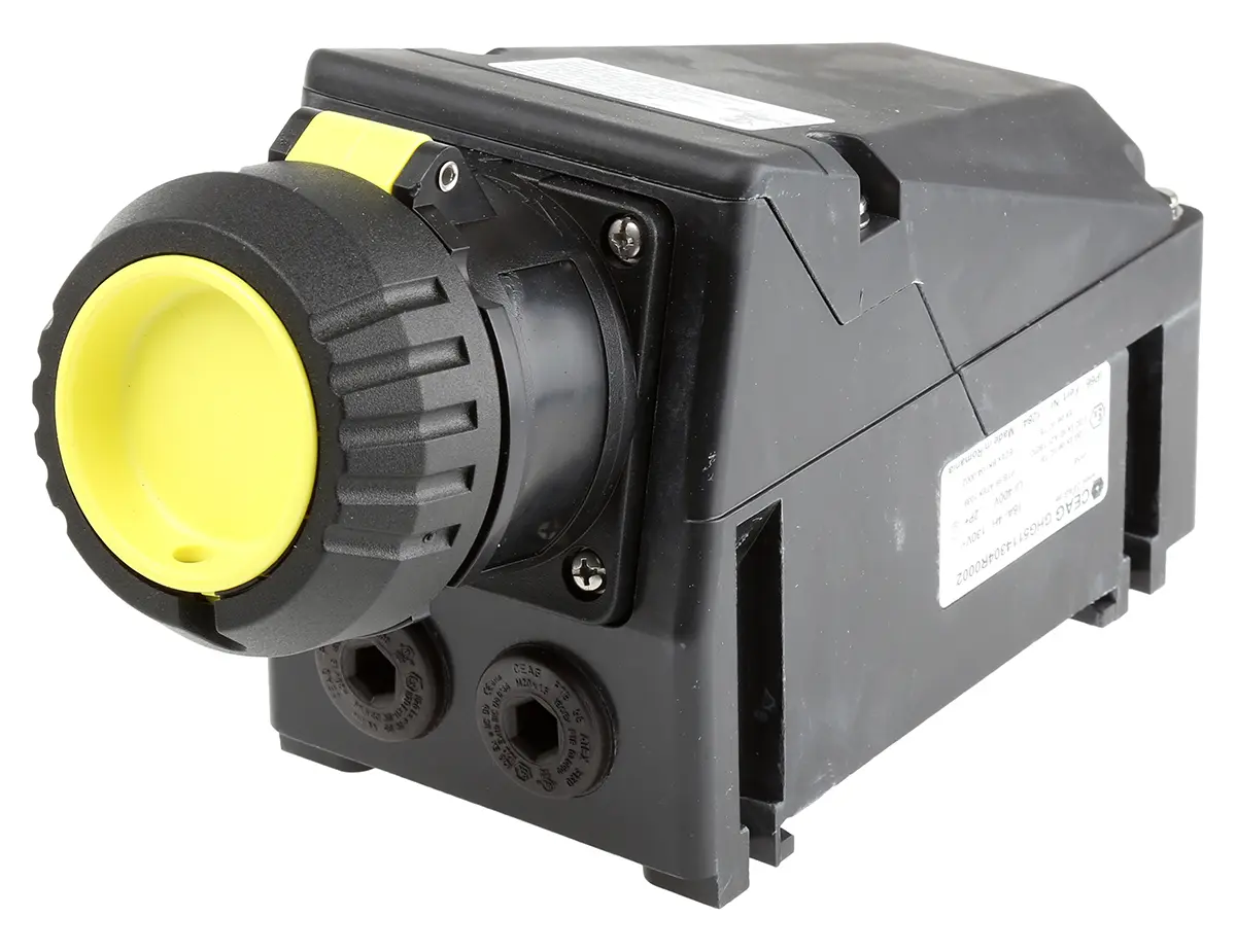 Produktfoto 1 von Eaton Leistungssteckverbinder Buchse 2P + E, 130 V / 16A, SMD IP66, ATEX